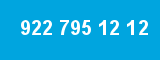 922 795 12 12 922 795 12 12